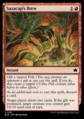 Sazacap's Brew - Sazacap's Brew - [BLB] [NM] [Foil]