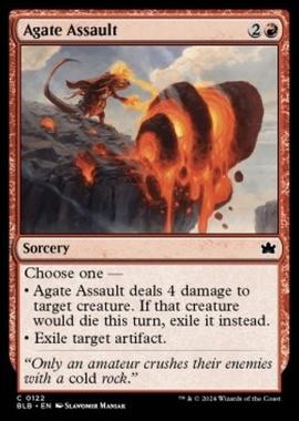 Agate Assault - Agate Assault - [BLB] [NM] [Foil]