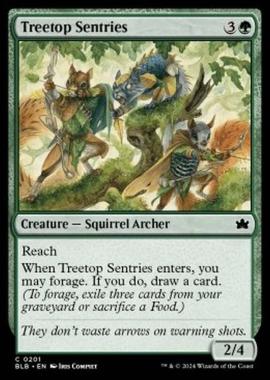 Treetop Sentries - Treetop Sentries - [BLB] [NM] [Foil]