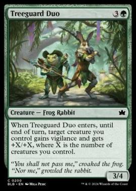 Treeguard Duo - Treeguard Duo - [BLB] [NM] [Foil]