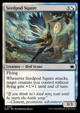 Seedpod Squire - Seedpod Squire - [BLB] [NM] [Foil]