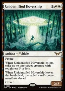 Unidentified Hovership - Unidentified Hovership - [DSK] [NM]