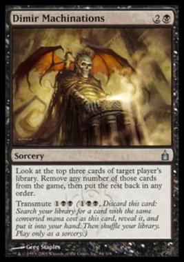 Dimir Machinations - Macchinazioni Dimir - [RAV] [EX]