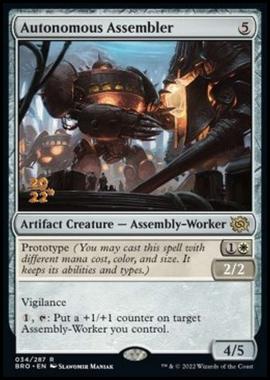 Autonomous Assembler (V.1) - Assemblatore Autonomo (V.1) - [PBRO] [NM] [Foil]
