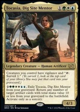 Tocasia, Dig Site Mentor (V.1) - Tocasia, Mentore dello Scavo (V.1) - [PBRO] [NM] [Foil]