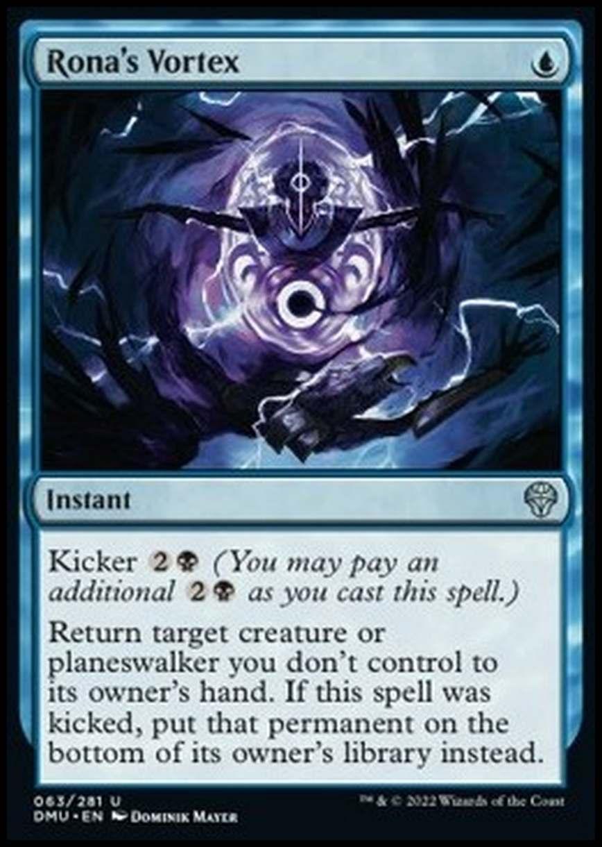 Rona's Vortex - Rona's Vortex - [DMU] [NM] [Foil]