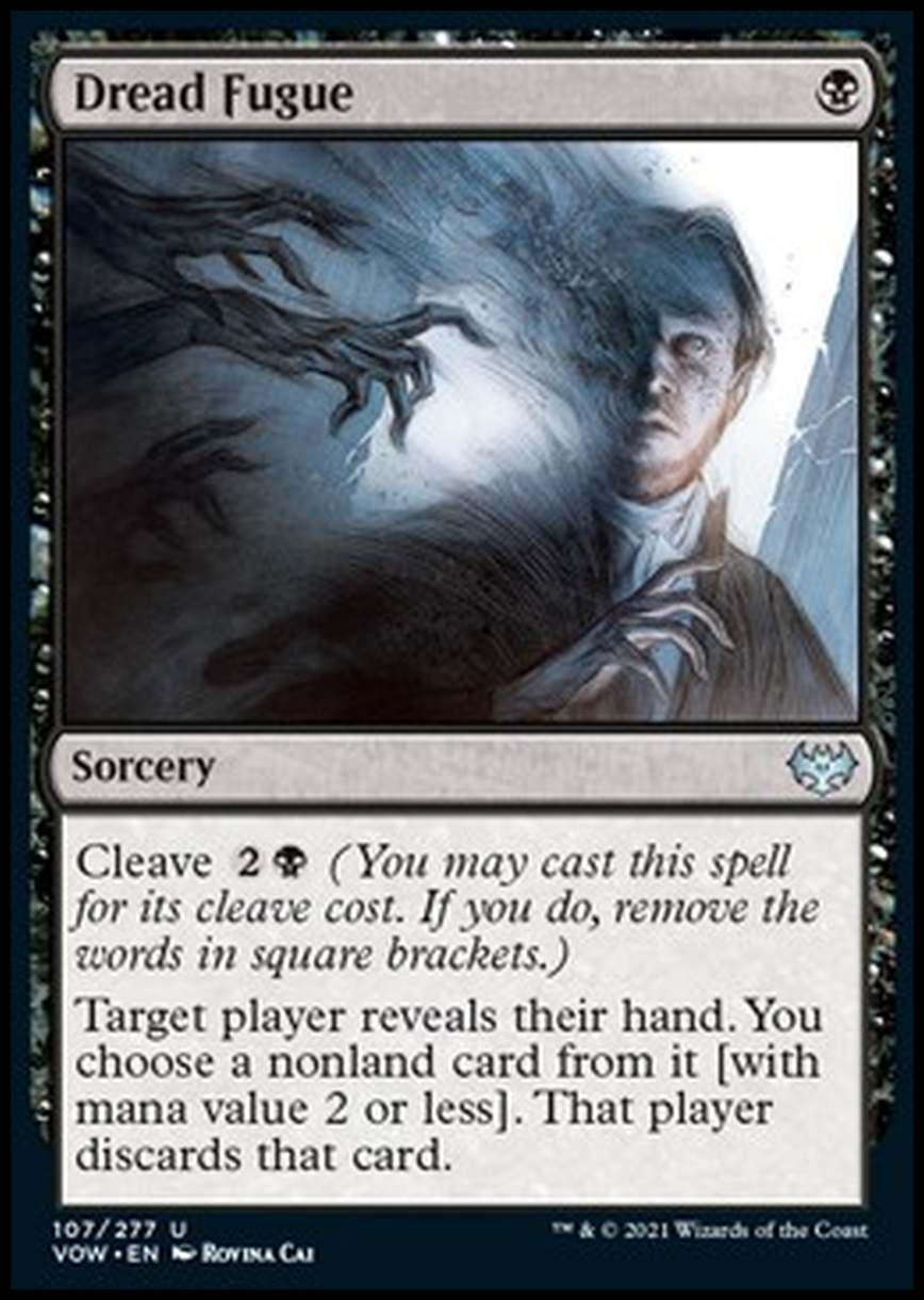 Dread Fugue - Fuga Terrificante - [VOW] [NM] [Foil]