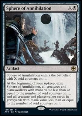 Sphere of Annihilation (V.2) - Sfera Annientatrice (V.2) - [PAFR] [NM] [Foil]
