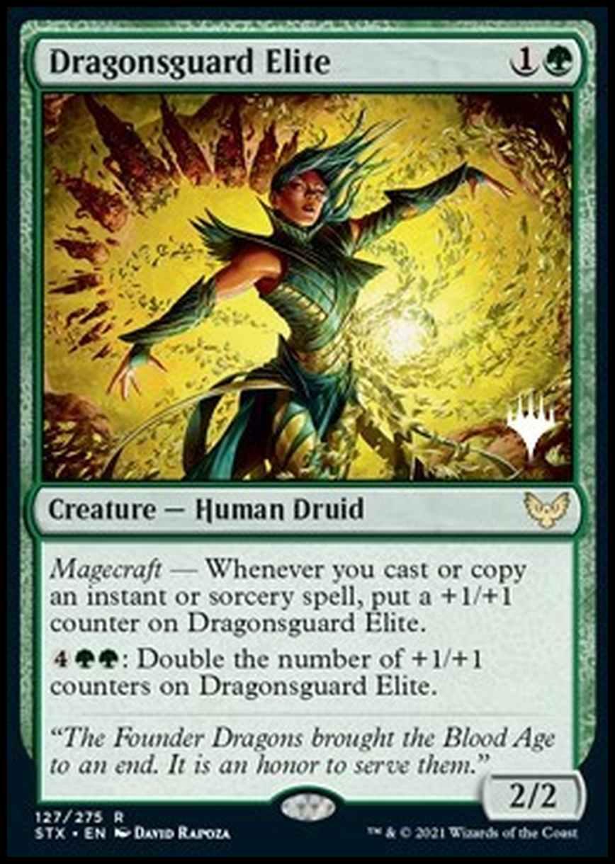 Dragonsguard Elite (V.2) - Guardiana dei Draghi d'Ãlite (V.2) - [PSTX] [NM] [Foil]