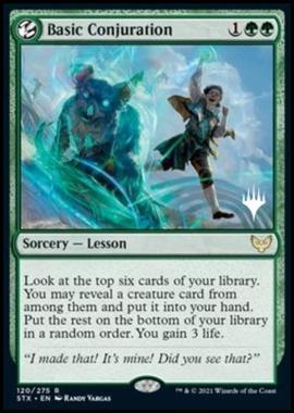 Basic Conjuration (V.2) - Evocazione Semplice (V.2) - [PSTX] [NM] [Foil]