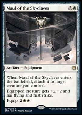 Maul of the Skyclaves (V.1) - Maglio delle Enclave Celesti (V.1) - [PZNR] [NM] [Foil]