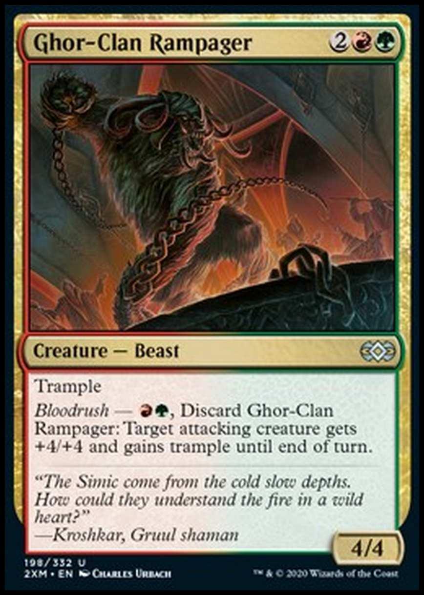Ghor-Clan Rampager - Ghor-Clan Rampager - [2XM] [NM] [Foil]