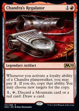 Chandra's Regulator - Regolatore di Chandra - [M20] [NM] [Foil]