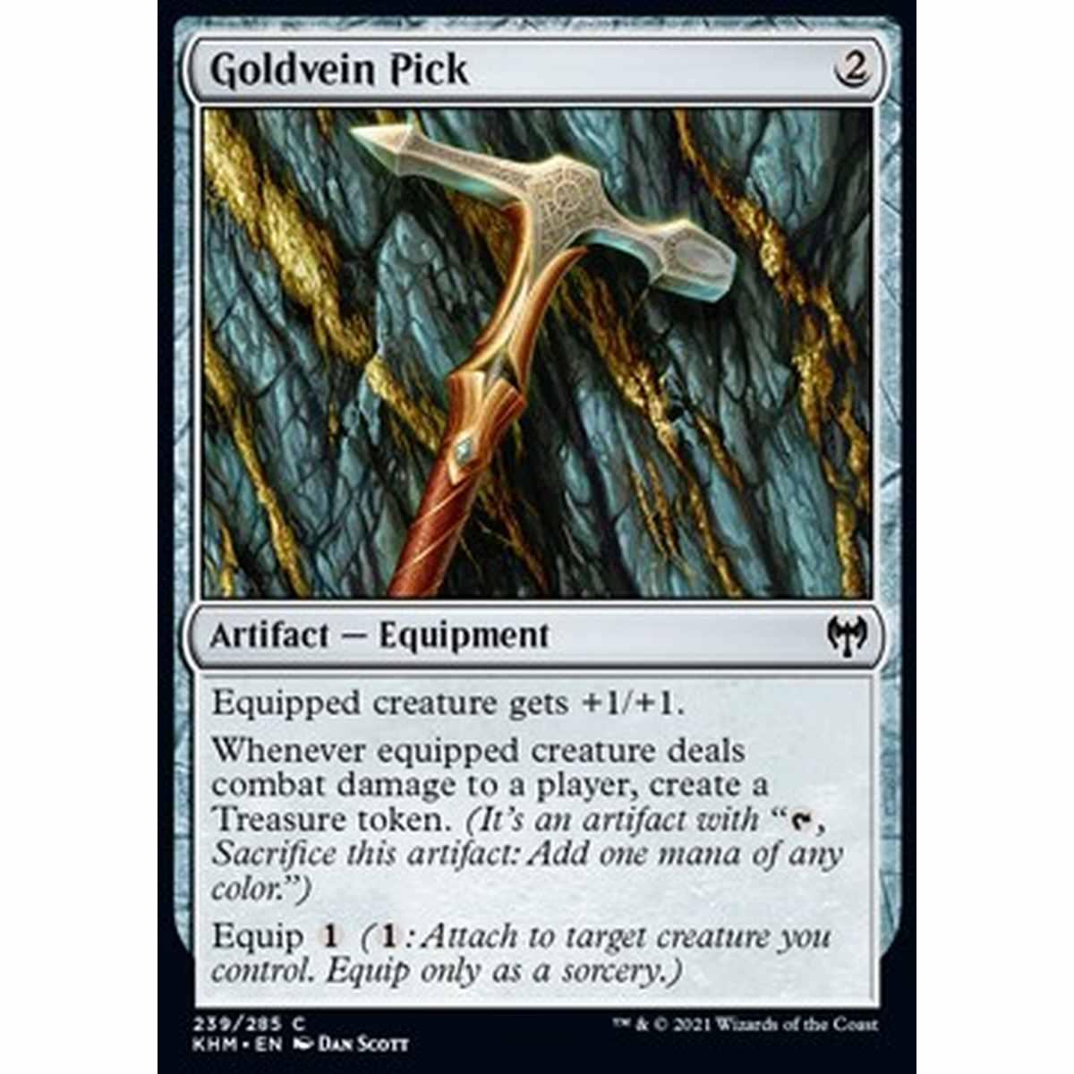 Goldvein Pick - Piccone della Vena d'Oro - [KHM] [NM]