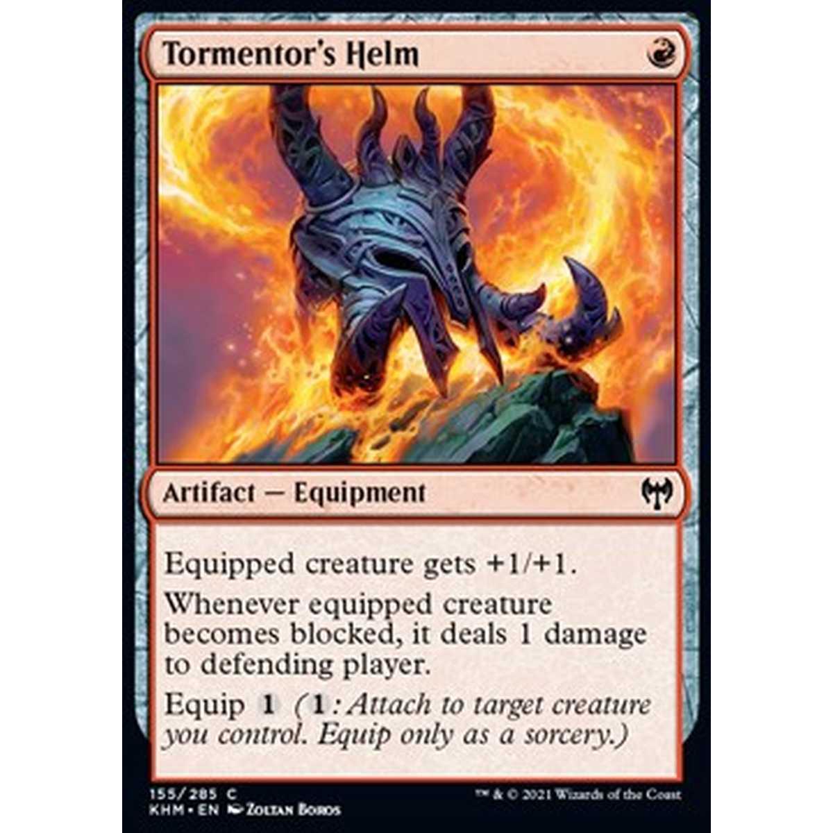 Tormentor's Helm - Elmo del Torturatore - [KHM] [NM]