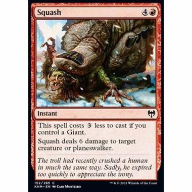 Squash - Schiacciare - [KHM] [NM]