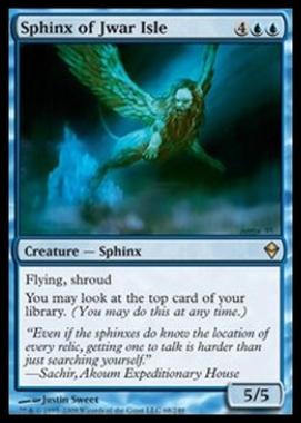 Sphinx of Jwar Isle - Sfinge dell'Isola Jwar - [ZEN] [NM] [Foil]