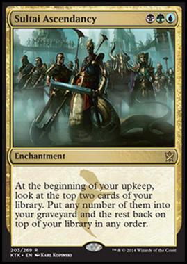 Sultai Ascendancy - AutoritÃ Sultai - [KTK] [NM] [Foil]