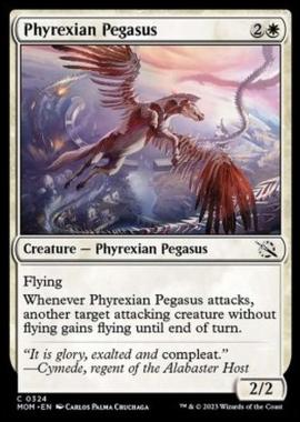 Phyrexian Pegasus - Phyrexian Pegasus - [XMOM] [NM] [Foil]