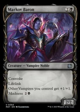 Markov Baron (V.1) - Markov Baron (V.1) - [XMAT] [NM] [Foil]