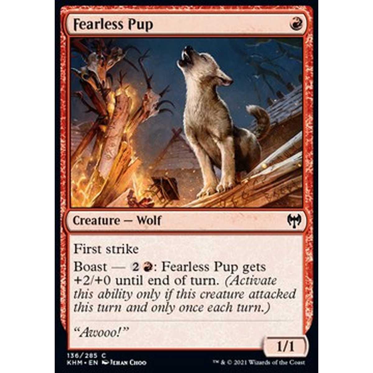 Fearless Pup - Cucciolo Impavido - [KHM] [NM]