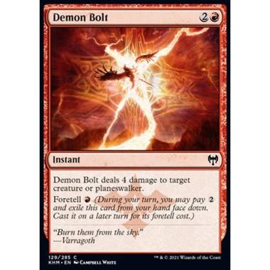 Demon Bolt - Saetta Demoniaca - [KHM] [NM]