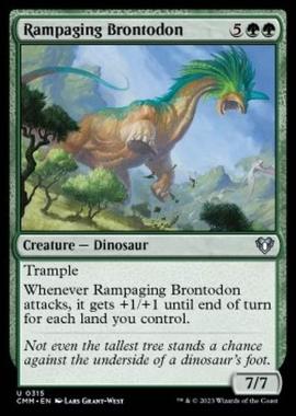 Rampaging Brontodon - Rampaging Brontodon - [CMM] [NM]