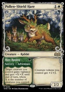 Pollen-Shield Hare // Hare Raising - Pollen-Shield Hare // Hare Raising - [XWOE] [NM]