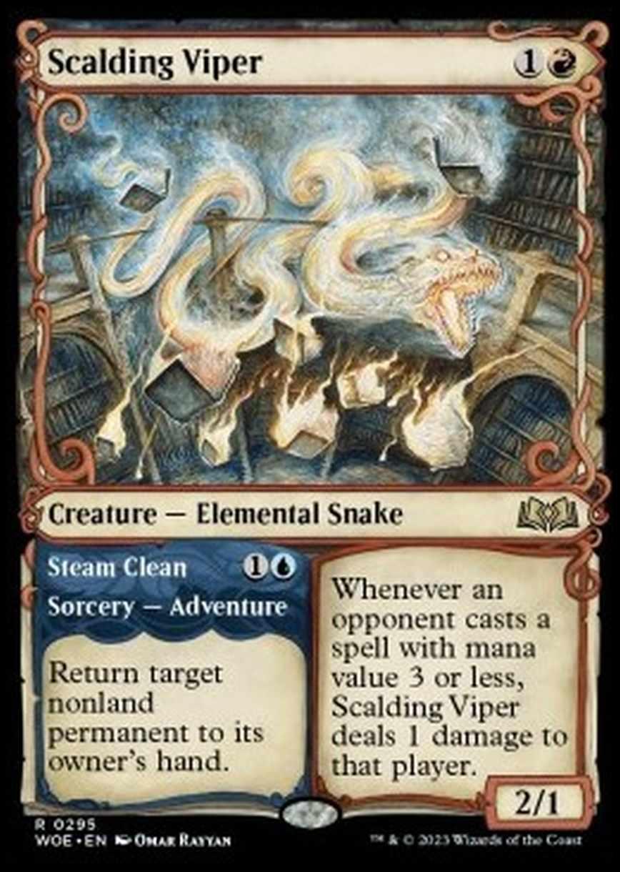 Scalding Viper // Steam Clean - Scalding Viper // Steam Clean - [XWOE] [NM]