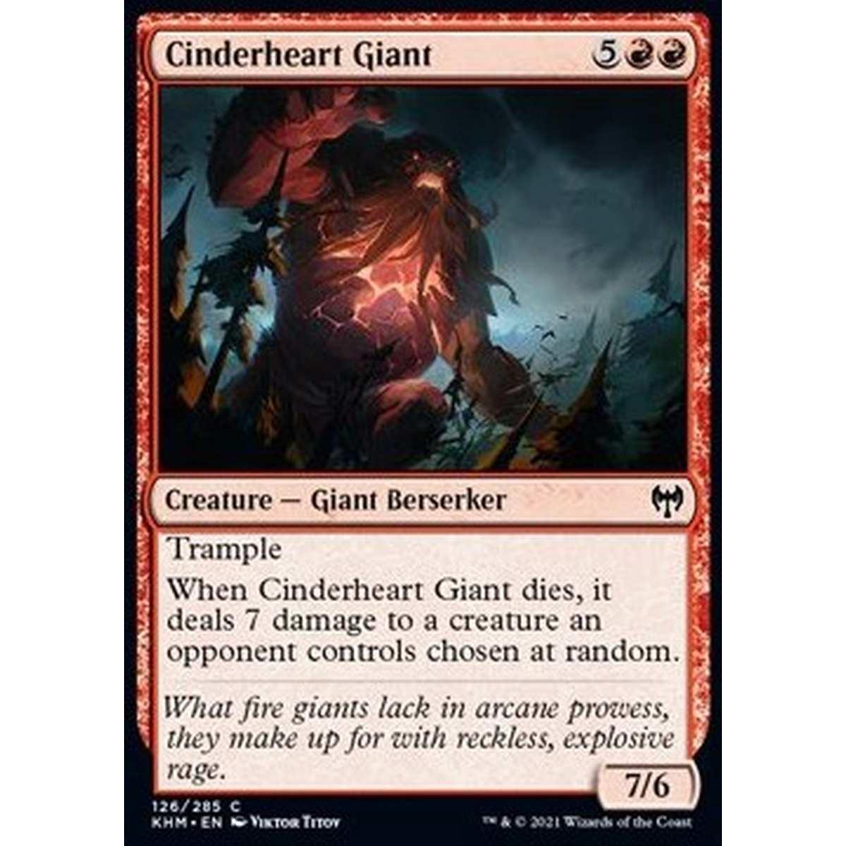 Cinderheart Giant - Gigante Cuor di Cenere - [KHM] [NM]