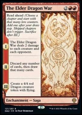 The Elder Dragon War - The Elder Dragon War - [DMU] [NM] [Foil]