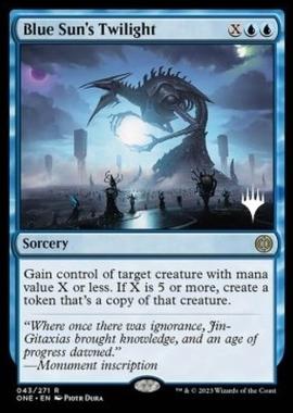 Blue Sun's Twilight (V.2) - Crepuscolo del Sole Blu (V.2) - [PONE] [NM] [Foil]