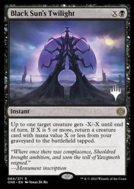 Black Sun's Twilight (V.2) - Black Sun's Twilight (V.2) - [PONE] [NM] [Foil]