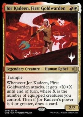 Jor Kadeen, First Goldwarden (V.2) - Jor Kadeen, First Goldwarden (V.2) - [PONE] [NM] [Foil]