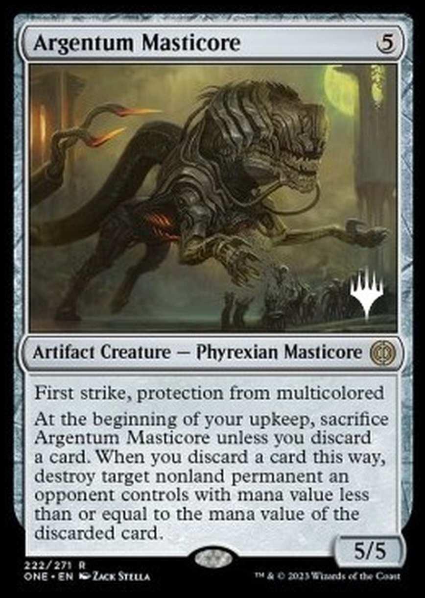 Argentum Masticore (V.2) - Masticora di Argentum (V.2) - [PONE] [NM] [Foil]