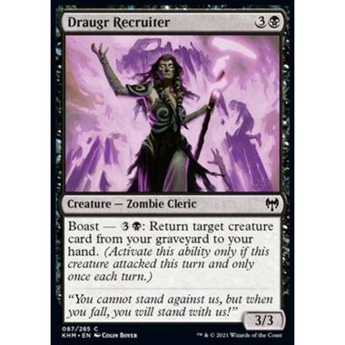 Draugr Recruiter - Draugr Reclutatrice - [KHM] [NM]