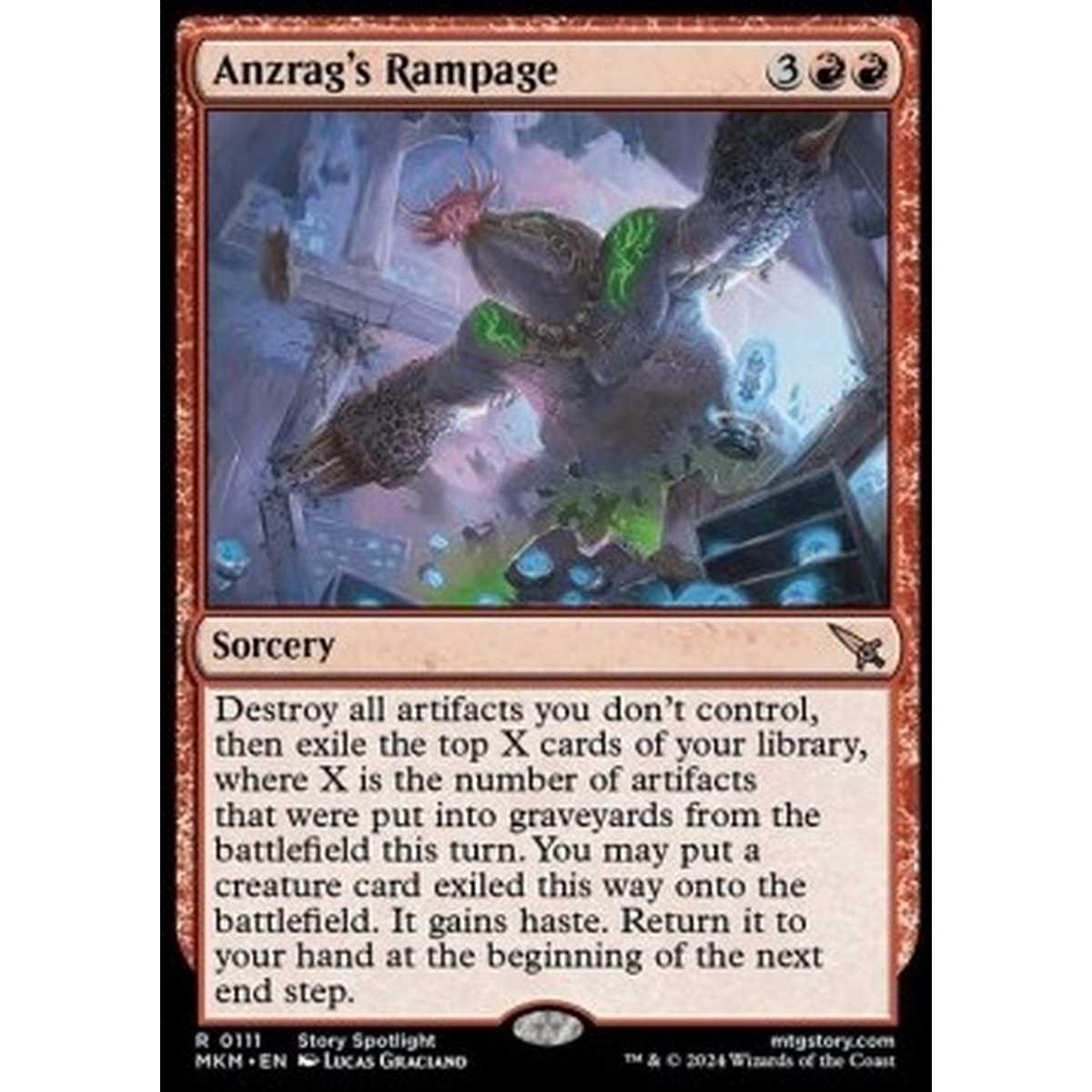 Anzrag's Rampage - Anzrag's Rampage - [MKM] [NM]
