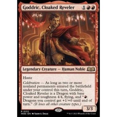 Goddric, Cloaked Reveler - Goddric, Cloaked Reveler - [WOE] [NM]