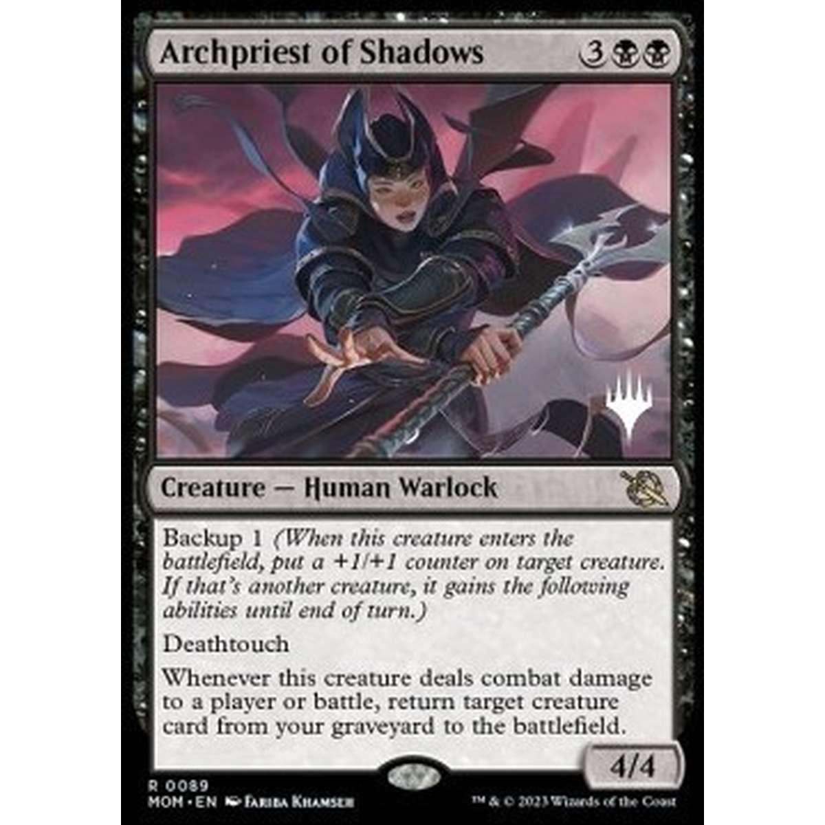 Archpriest of Shadows (V.2) - Somma Sacerdotessa delle Ombre (V.2) - [PMOM] [NM] [Foil]