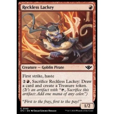 Reckless Lackey - Reckless Lackey - [OTJ] [NM] [Foil]