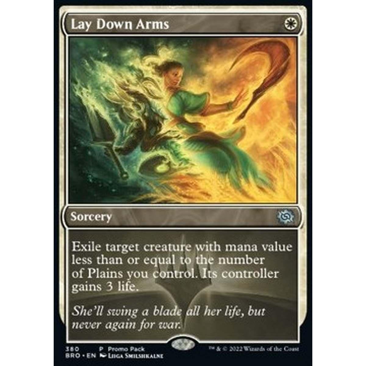 Lay Down Arms - Deporre le Armi - [PBRO] [NM] [Foil]
