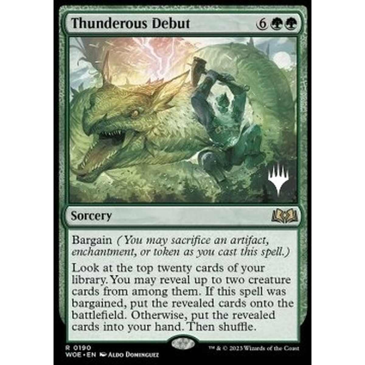 Thunderous Debut (V.2) - Esordio Tonante (V.2) - [PWOE] [NM] [Foil]