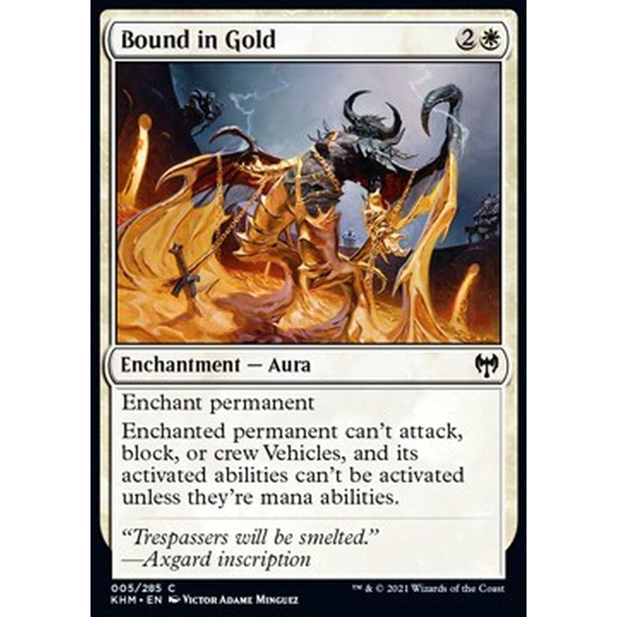 Bound in Gold - Vincolato dall'Oro - [KHM] [NM]