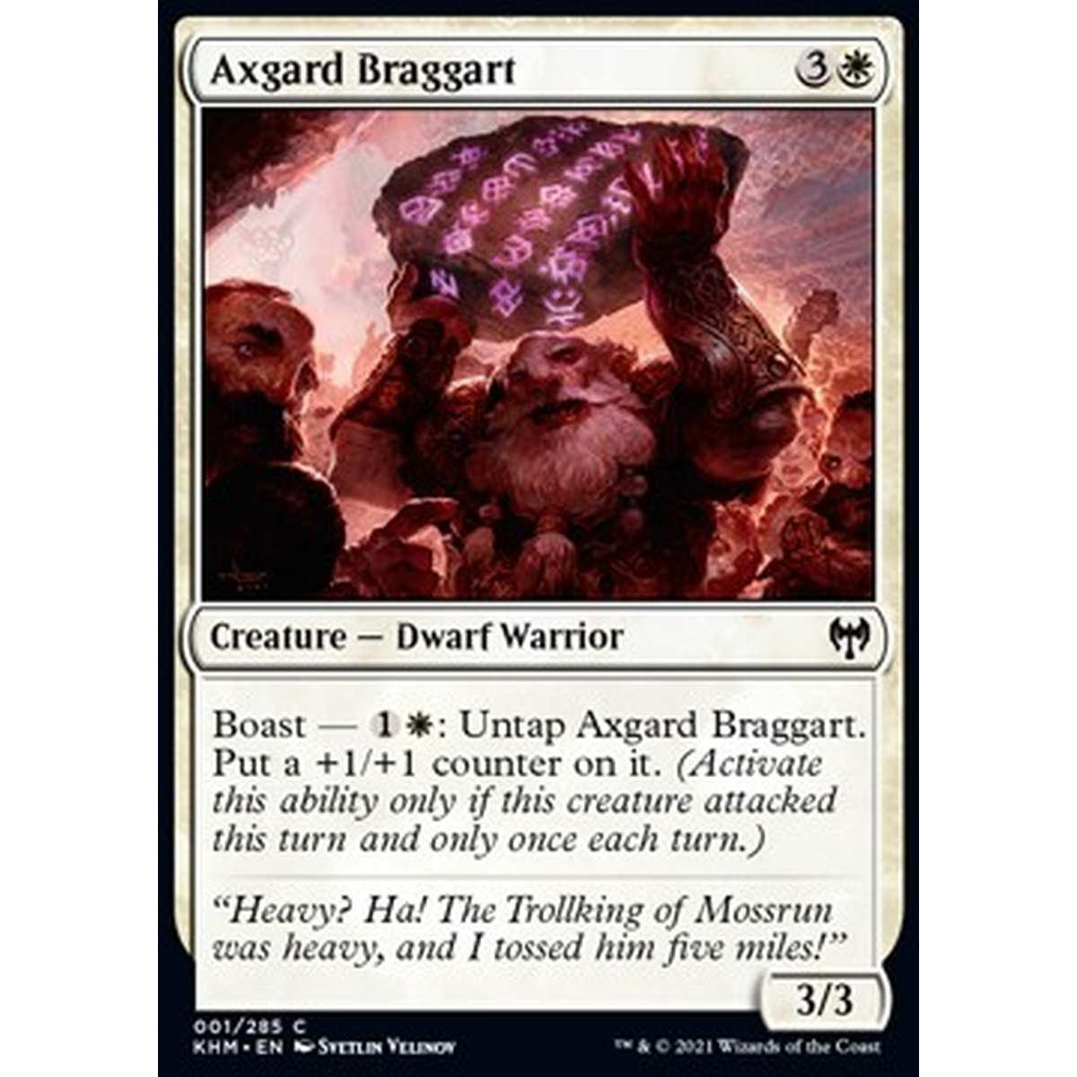 Axgard Braggart - Sbruffone di Axgard - [KHM] [NM]