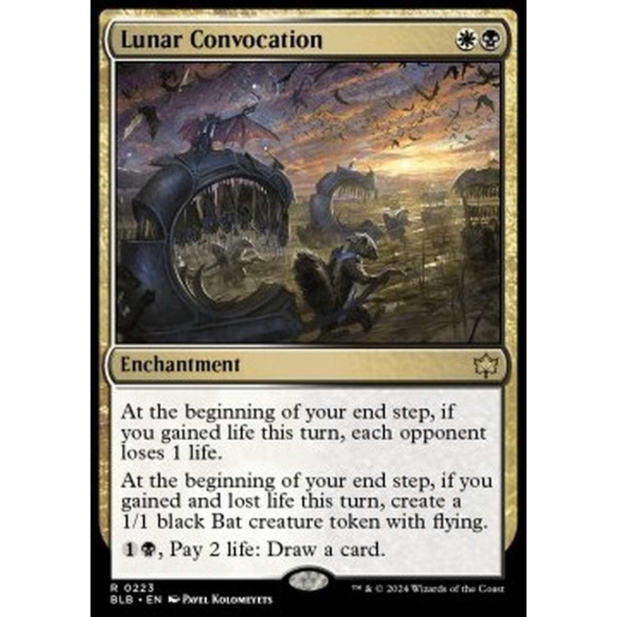 Lunar Convocation - Lunar Convocation - [BLB] [NM]