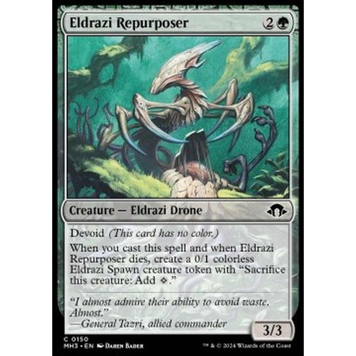 Eldrazi Repurposer - Eldrazi Repurposer - [MH3] [NM] [Foil]
