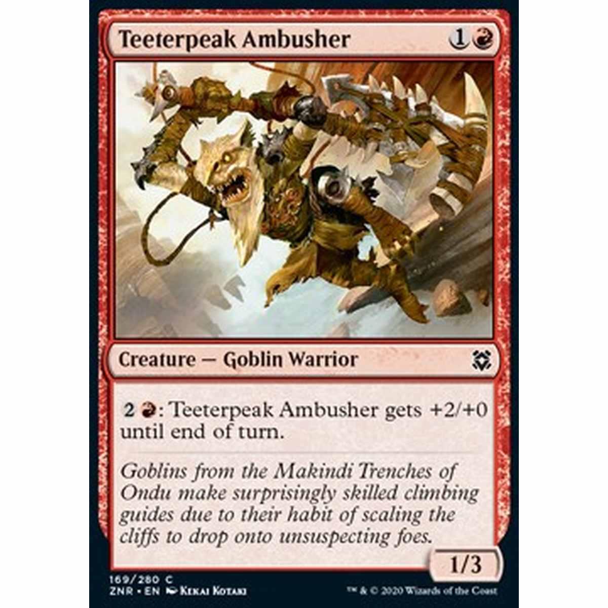 Teeterpeak Ambusher - Assalitore dei Picchi Vacillanti - [ZNR] [NM]