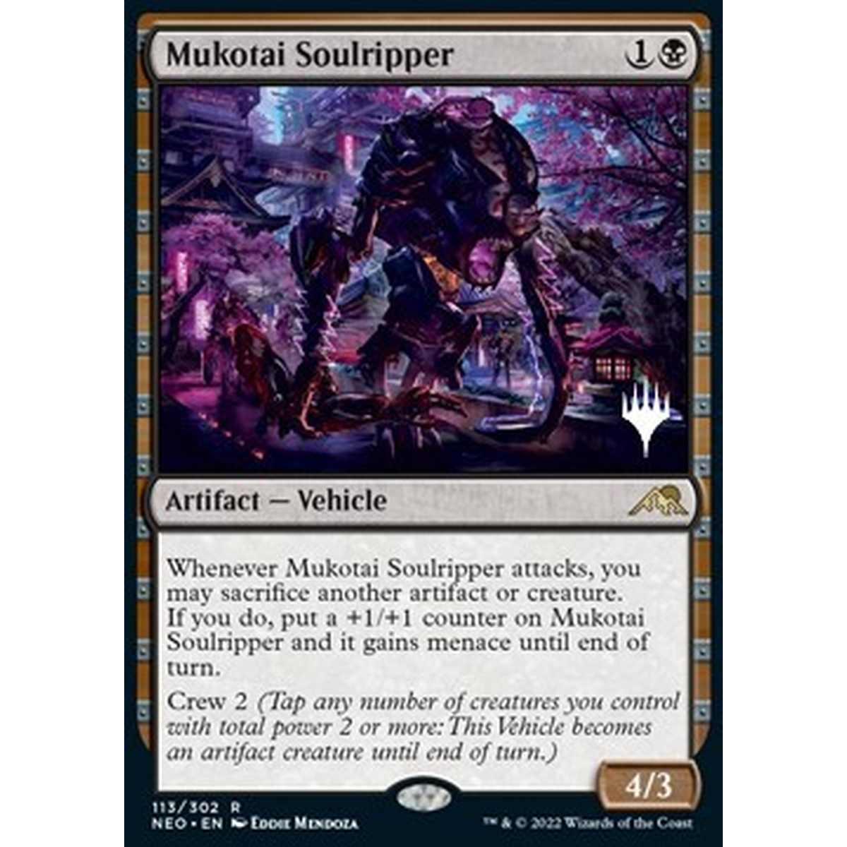 Mukotai Soulripper (V.2) - Squartaspirito Mukotai (V.2) - [PNEO] [NM] [Foil]
