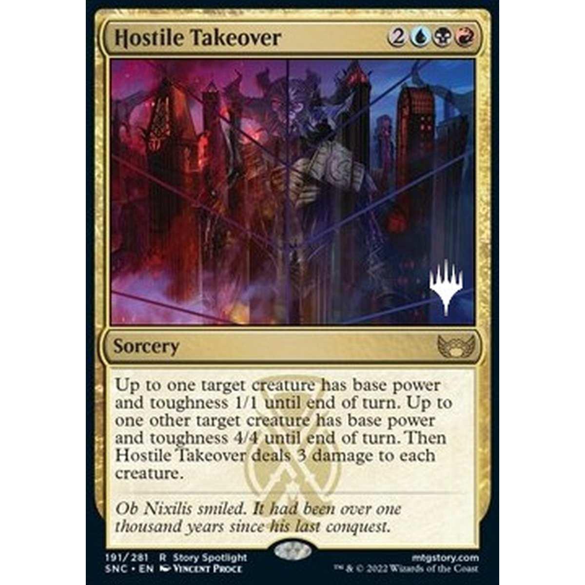 Hostile Takeover (V.2) - Acquisizione Ostile (V.2) - [PSNC] [NM] [Foil]
