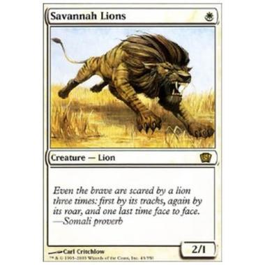Savannah Lions - Leoni della Savana - [8ED] [GD]